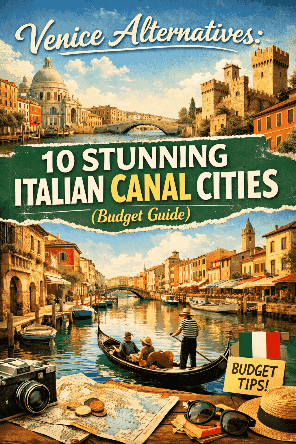 Alternativas a Veneza: 10 Cidades Italianas Impressionantes com Canais (Guia de Orçamento)